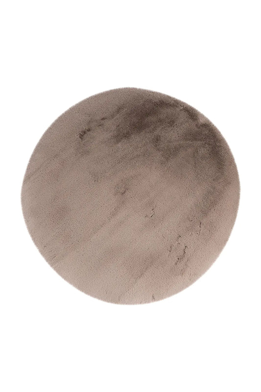 High-Pile Rug - Novara Taupe Plain