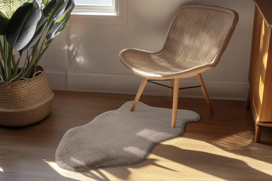 Organic Rug - Novara Taupe Plain