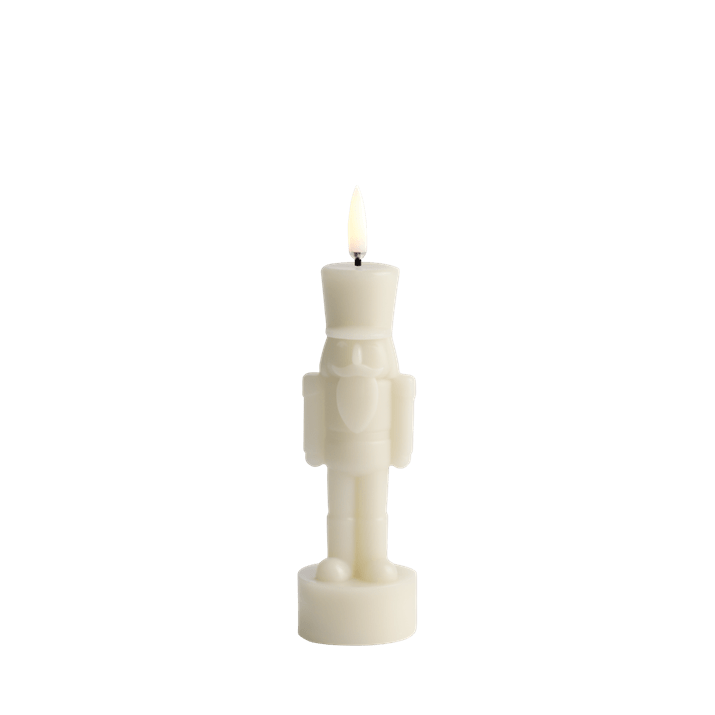 Nutcracker Figure Candle W6 x H16,5 cm | Marcottestyle