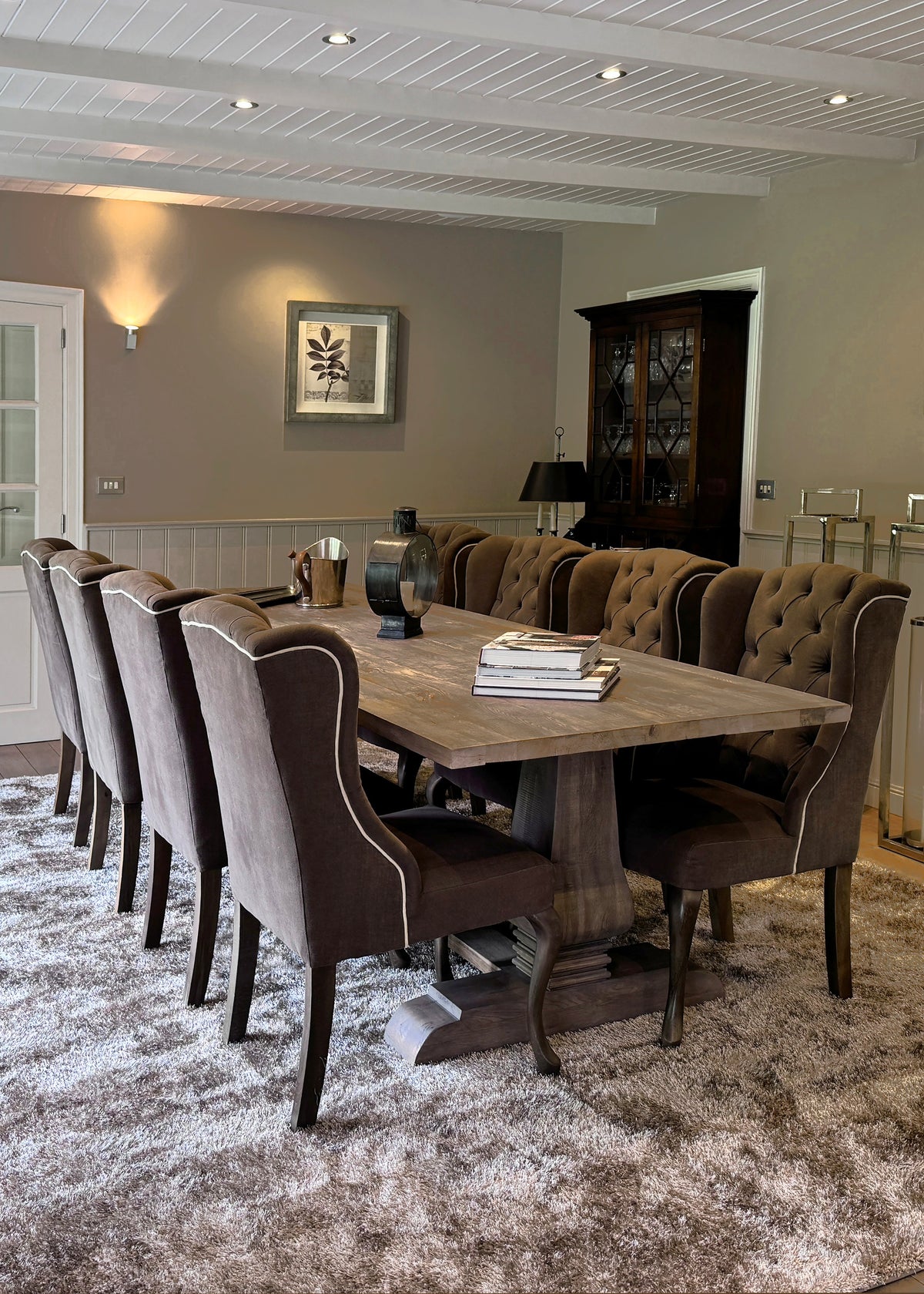 Eiken eettafel