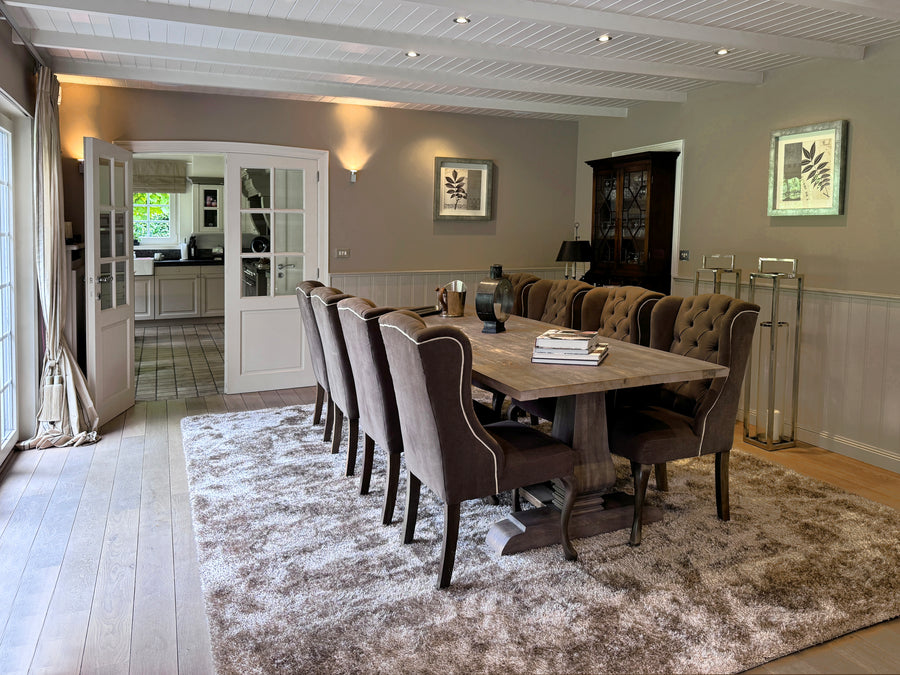 Eetkamer-interieur in landelijk-klassieke stijl van Marcotte Style