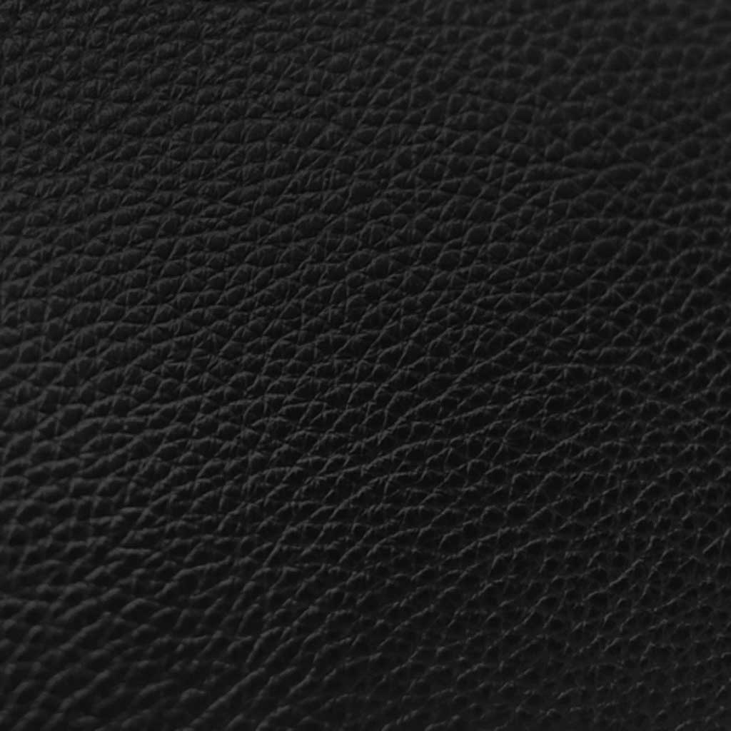 B900 black leather swatch