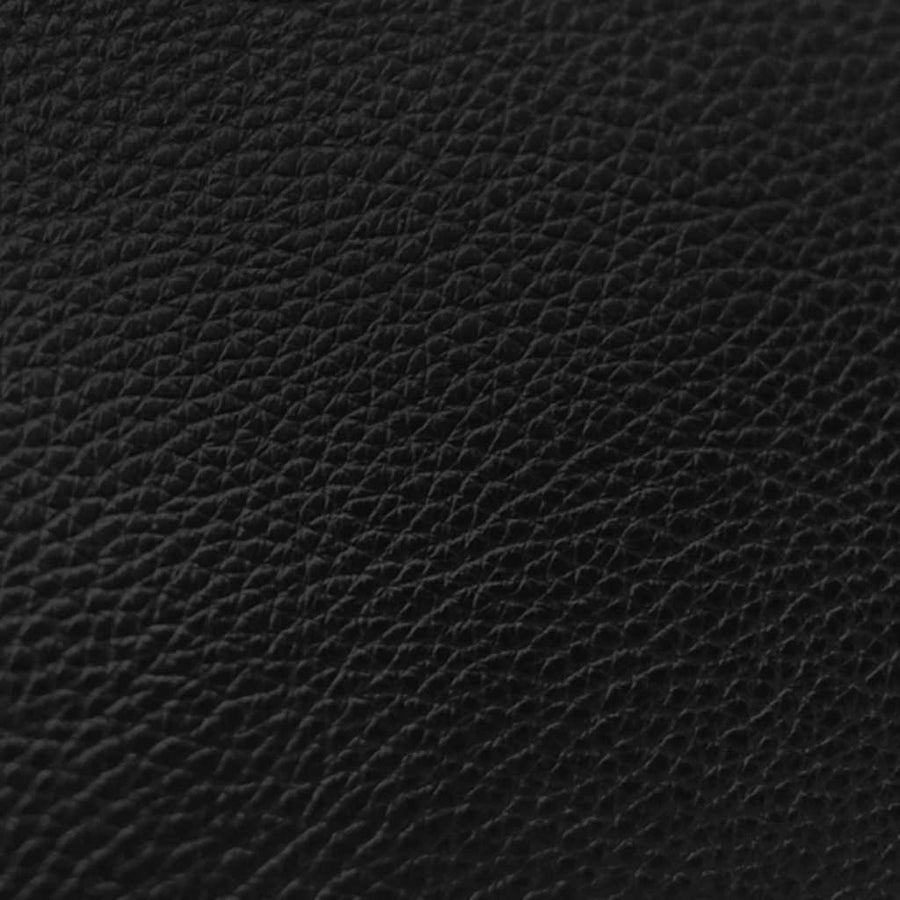 B900 black leather swatch