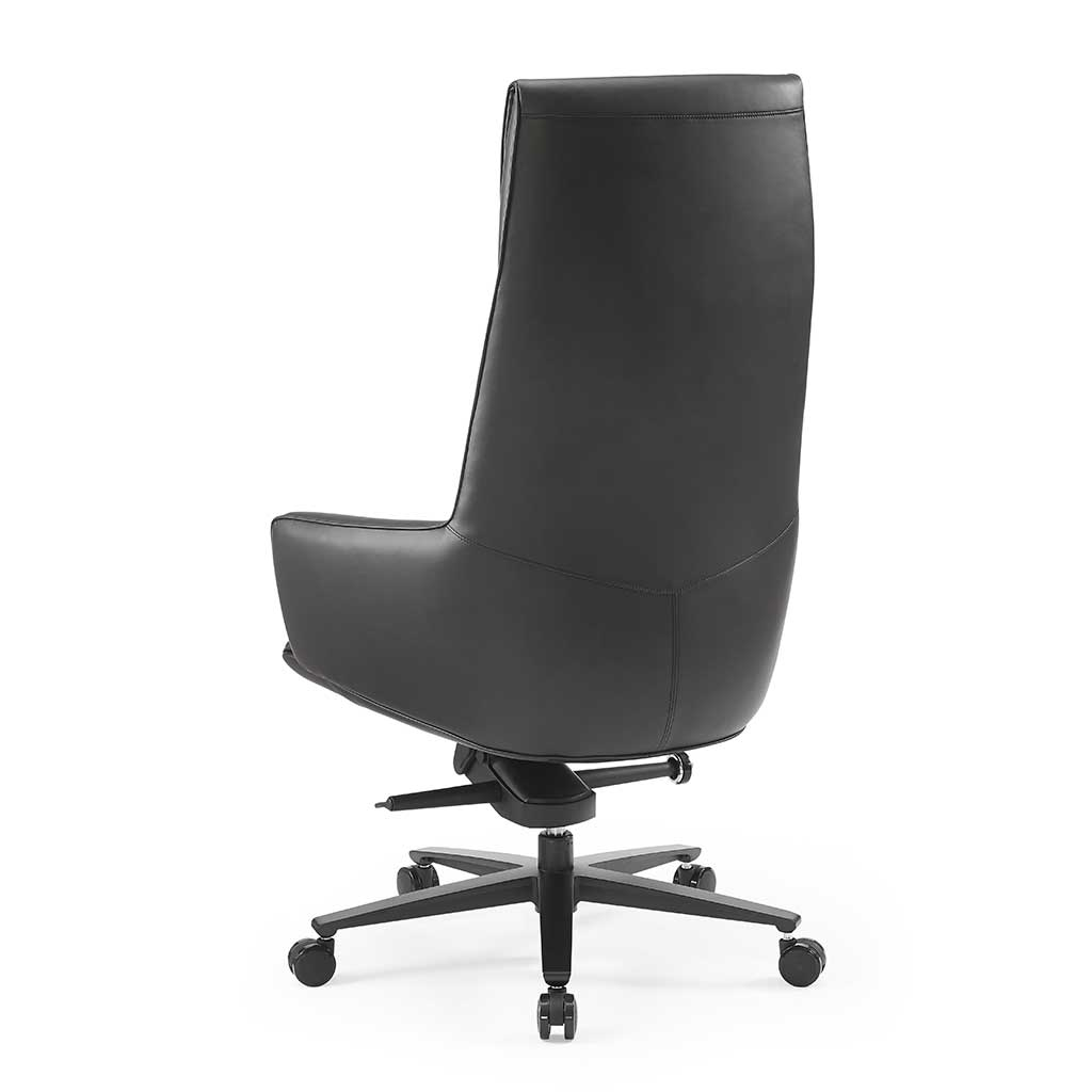 Lincoln Office Chair – Noir High Back Ergonomic Chair 71×128×48 cm