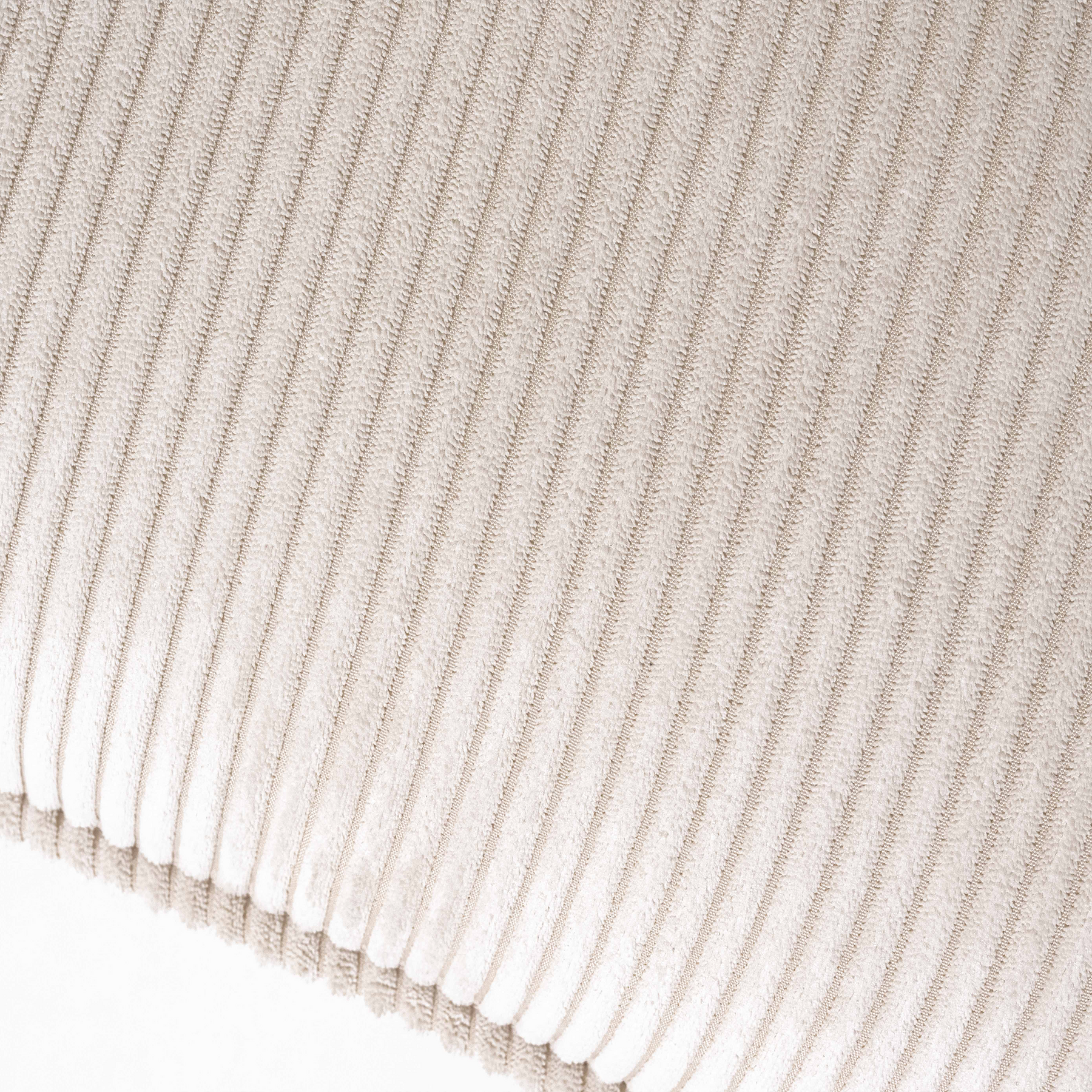 Sofa Linoa - Cream Beige Striped - 2,5 Seater
