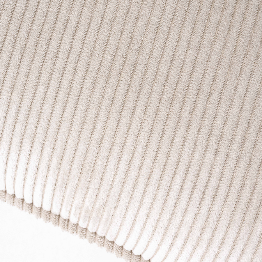 Sofa Linoa - Cream Beige Striped - 2,5 Seater