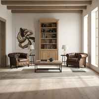 Loire Single Bookcase – Solid Oak Classic Open 2-Door Storage Unit | Marcottestyle