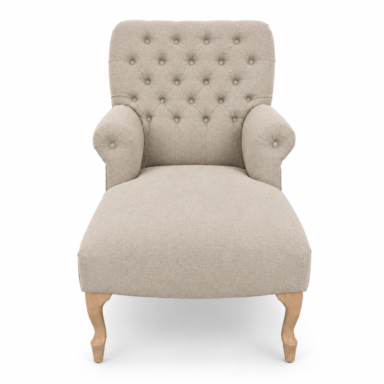 Chaise longue Hercules - Beige - 80 x 150 x 95 cm - Personnalisable