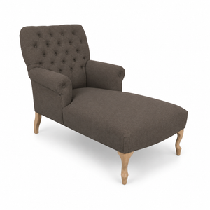 Chaise Longue Hercules - Brown - 80×150×95 cm