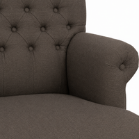Longchair Hercules - Brown - 80 x 150 x 95 cm - Customizable