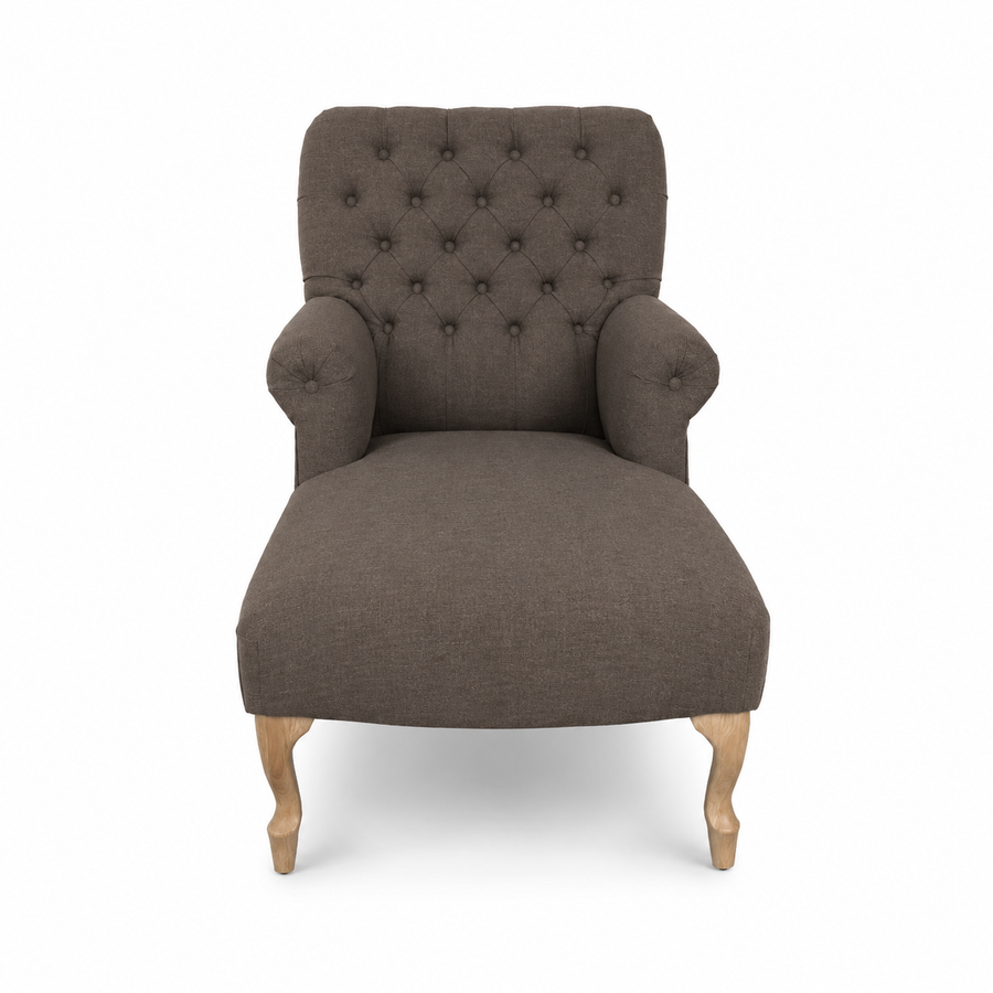 Longchair Hercules - Brown - 80 x 150 x 95 cm - Customizable