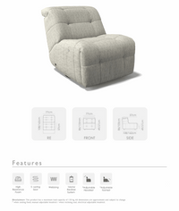 Loungesessel Zen-S – Fusion 196 Shell | Battery Included