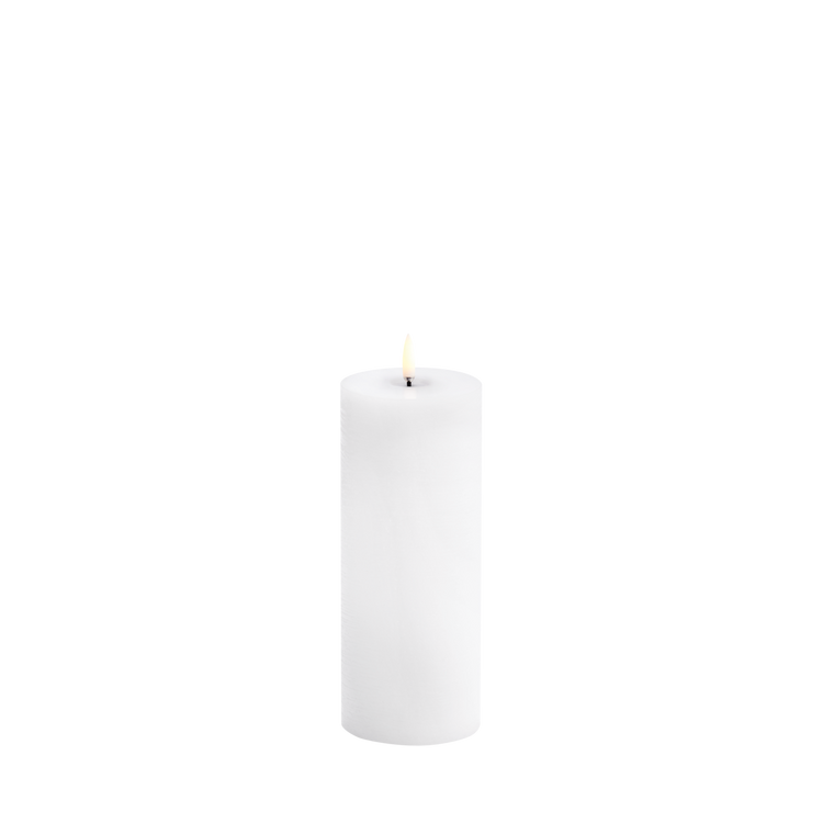 Melted Pillar Candles Rustic W7,8 x H20,3cm | Marcottestyle