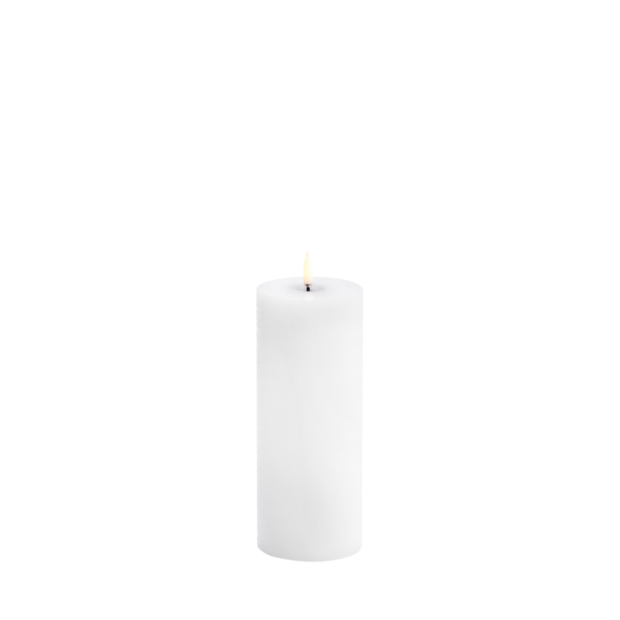 Schmelzende Säulenkerzen Rustikale W7,8 x H20,3 cm | Marcottestyle
