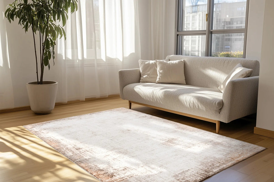 Hoogpolig Vloerkleed - Riveda Taupe