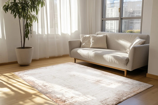 Hoogpolig Vloerkleed - Riveda Taupe