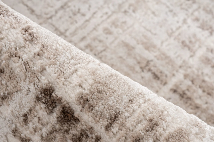 Hoogpolig Vloerkleed - Riveda Taupe