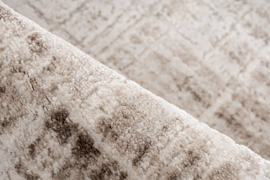 Hoogpolig Vloerkleed - Riveda Taupe