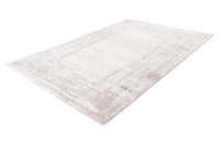High-Pile Rug - Riveda Silver Border 3