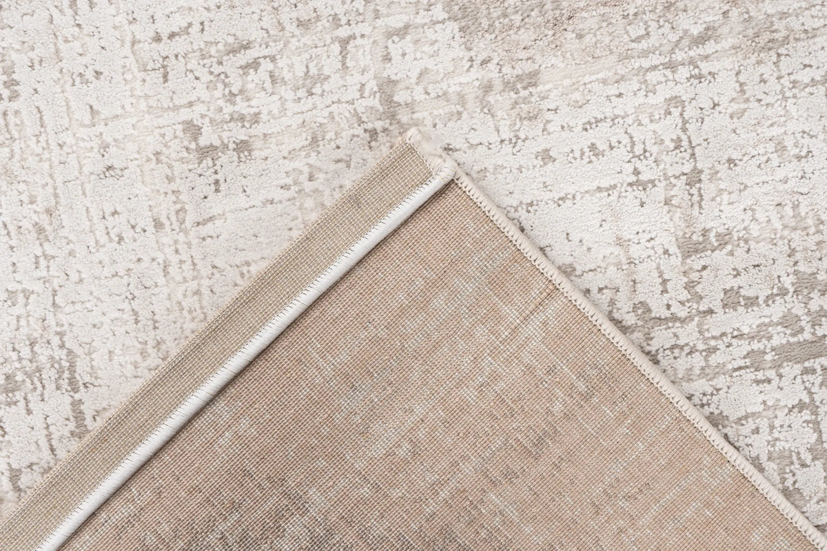High-Pile Rug - Riveda Silver Border 3