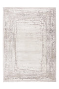 High-Pile Rug - Riveda Silver Border 3