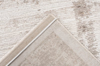High-Pile Rug - Riveda Taupe Border