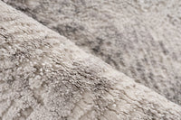 High-Pile Rug - Riveda Silver Abstract