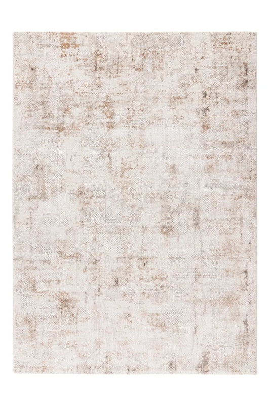 High-Pile Rug - Riveda Taupe Abstract 3