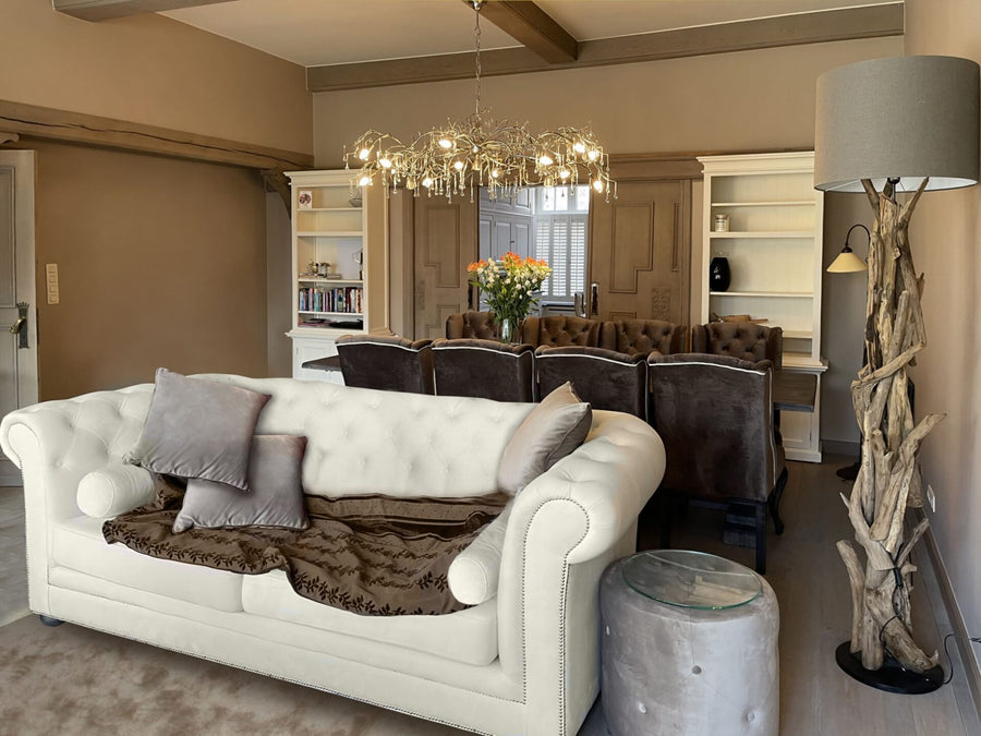 Living Room interior in country classic style by Marcotte Style