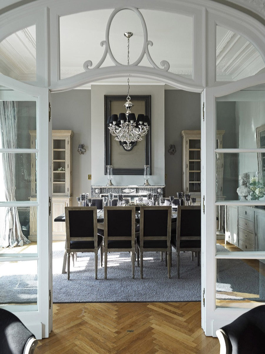 Dining Room interior in country classic style by Marcotte Style