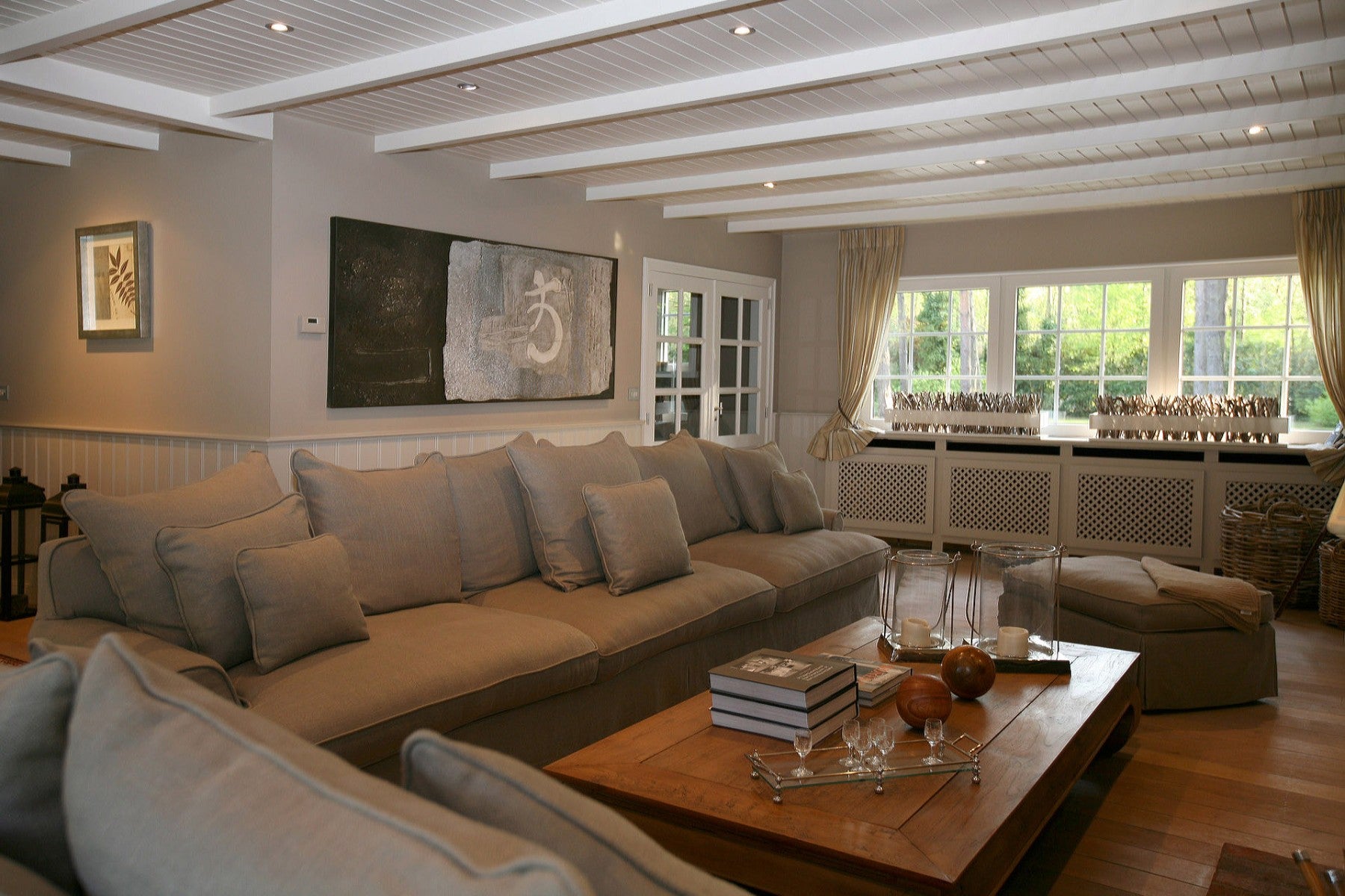 Marcotte Style landelijke woonkamer Antwerpen