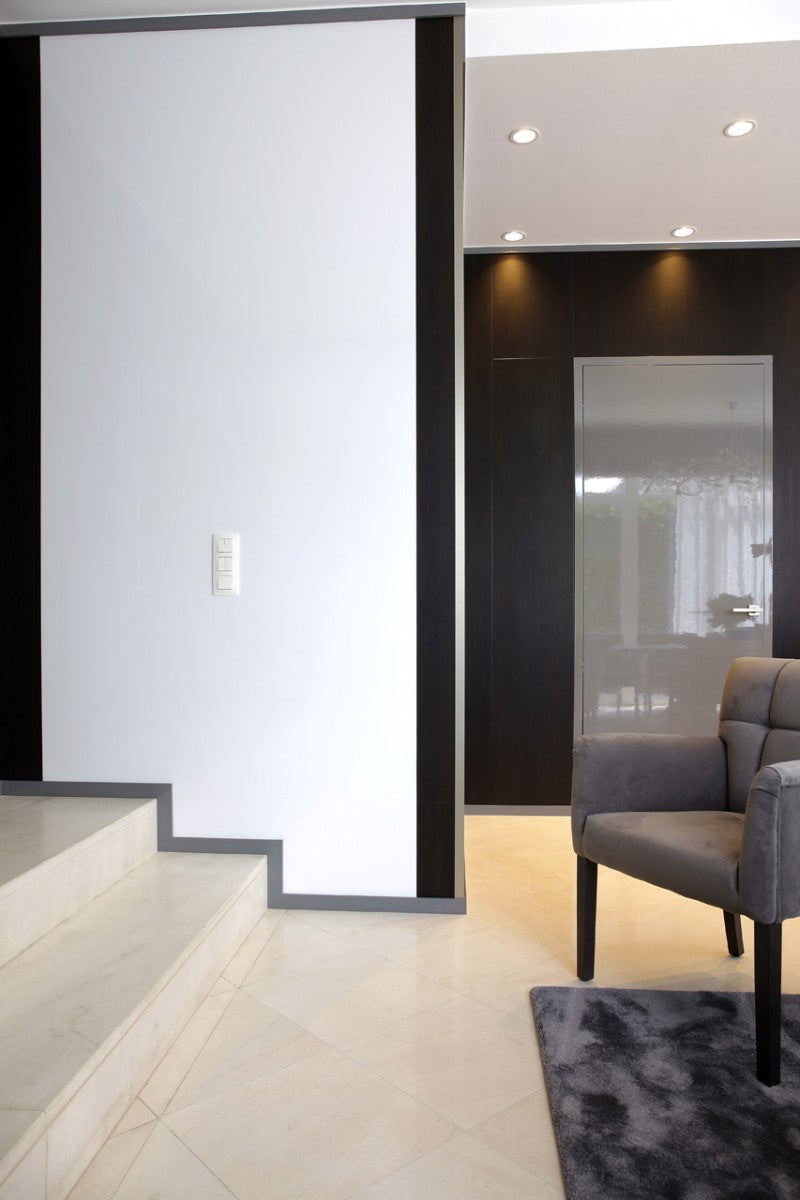 Marcotte Style moderne living Wilrijk detail