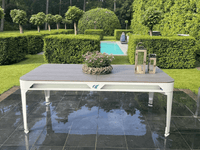 Outdoor Pool & Table de salle à manger 7FT Blanc