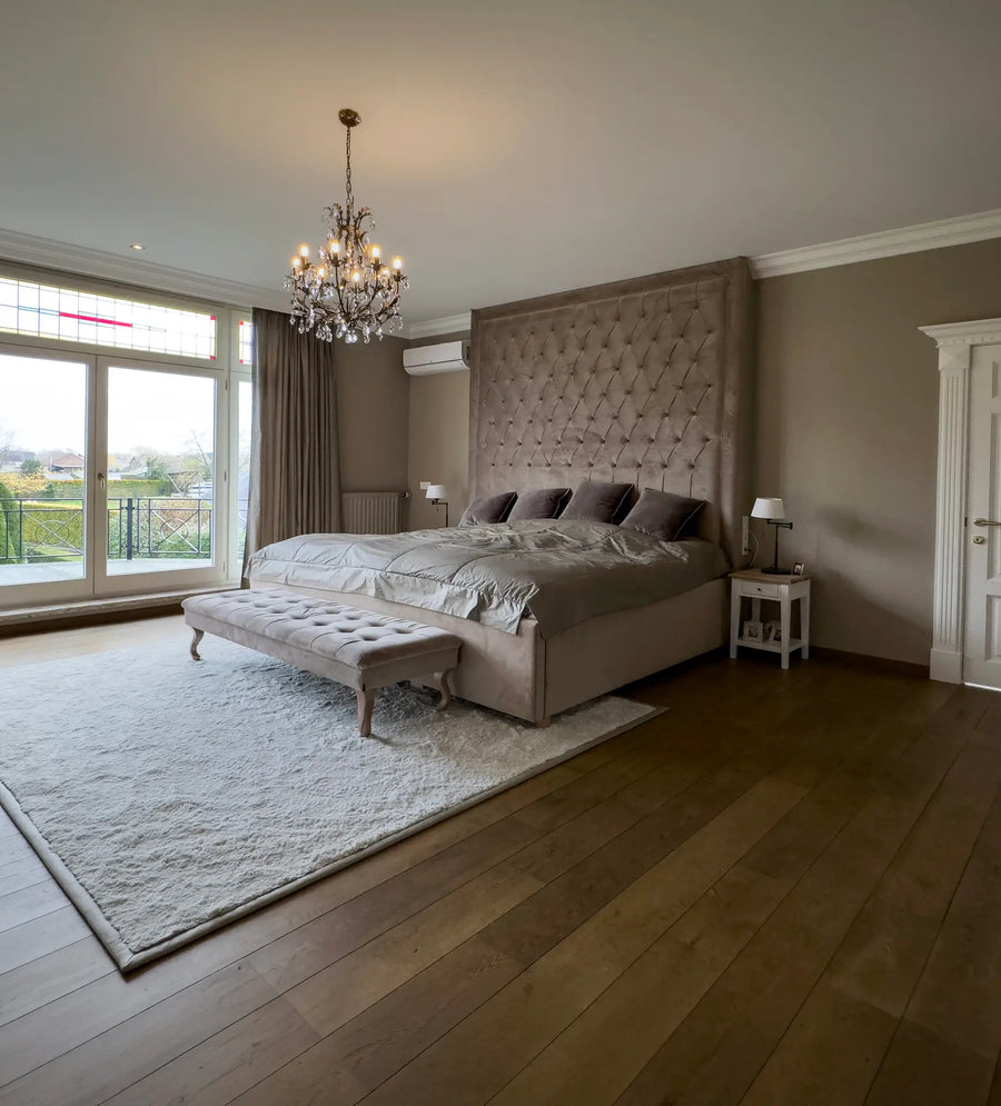 Slaapkamer-interieur in landelijk-klassieke stijl van Marcotte Style