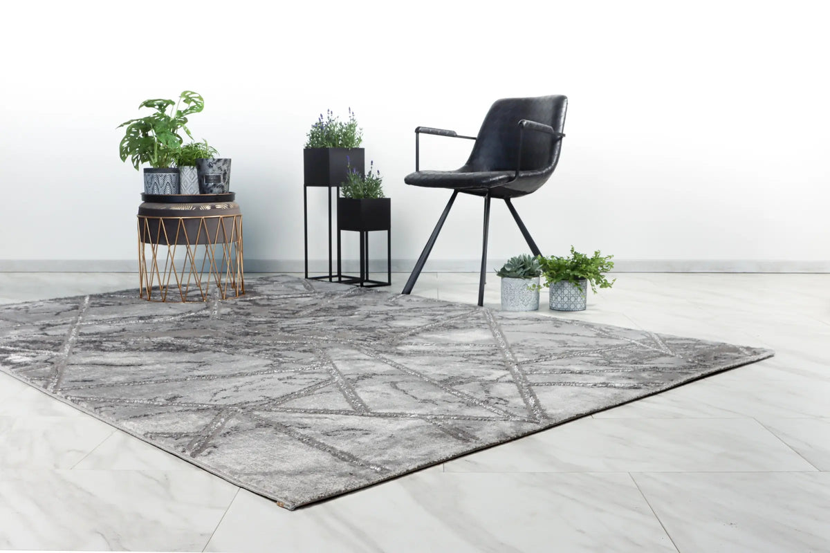High-Pile Rug - Soledad Silver