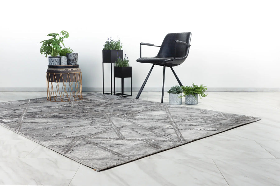 High-Pile Rug - Soledad Silver