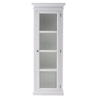 Halifax Single Vitrine - Weiß