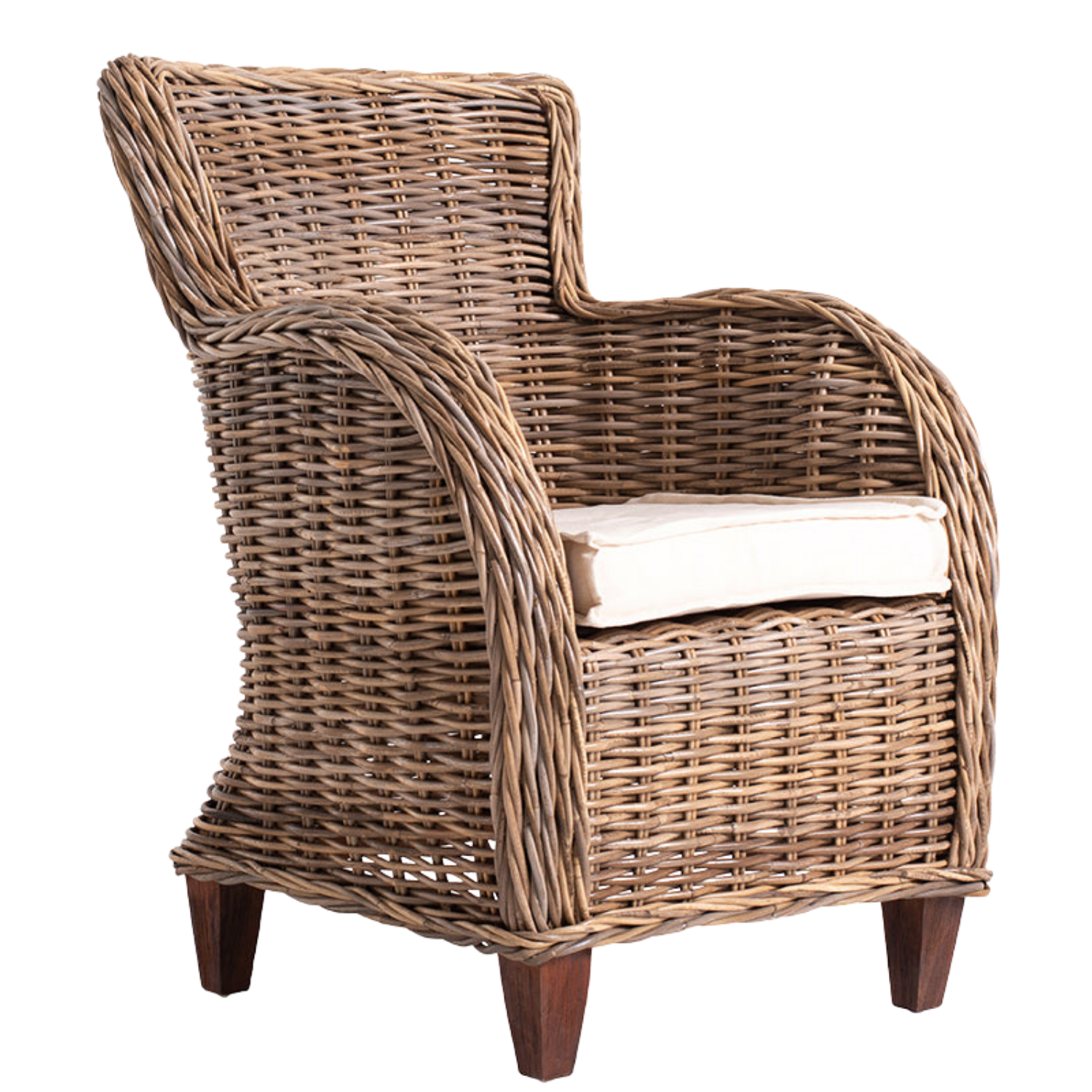 Baron Kubu Rattan Arm Chair