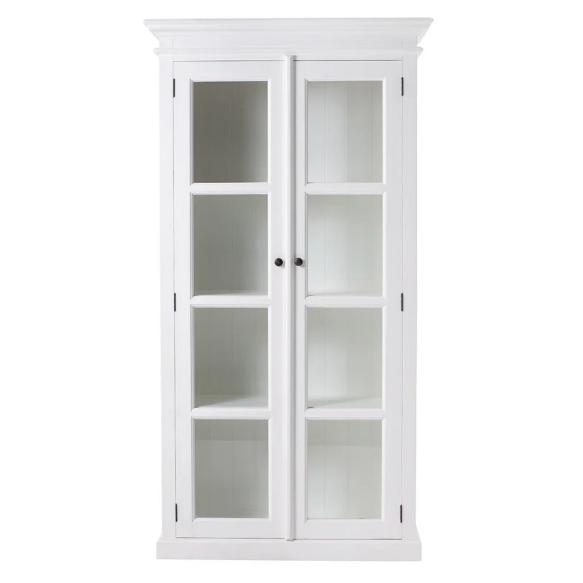 Halifax Double Vitrine - Weiß | Marcottestyle