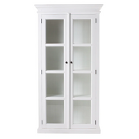 Halifax Double Vitrine - Weiß