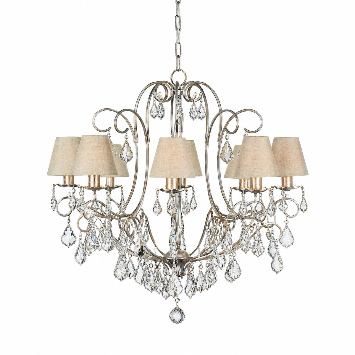 Pendant Light Drei 2836W - Antique Silver
