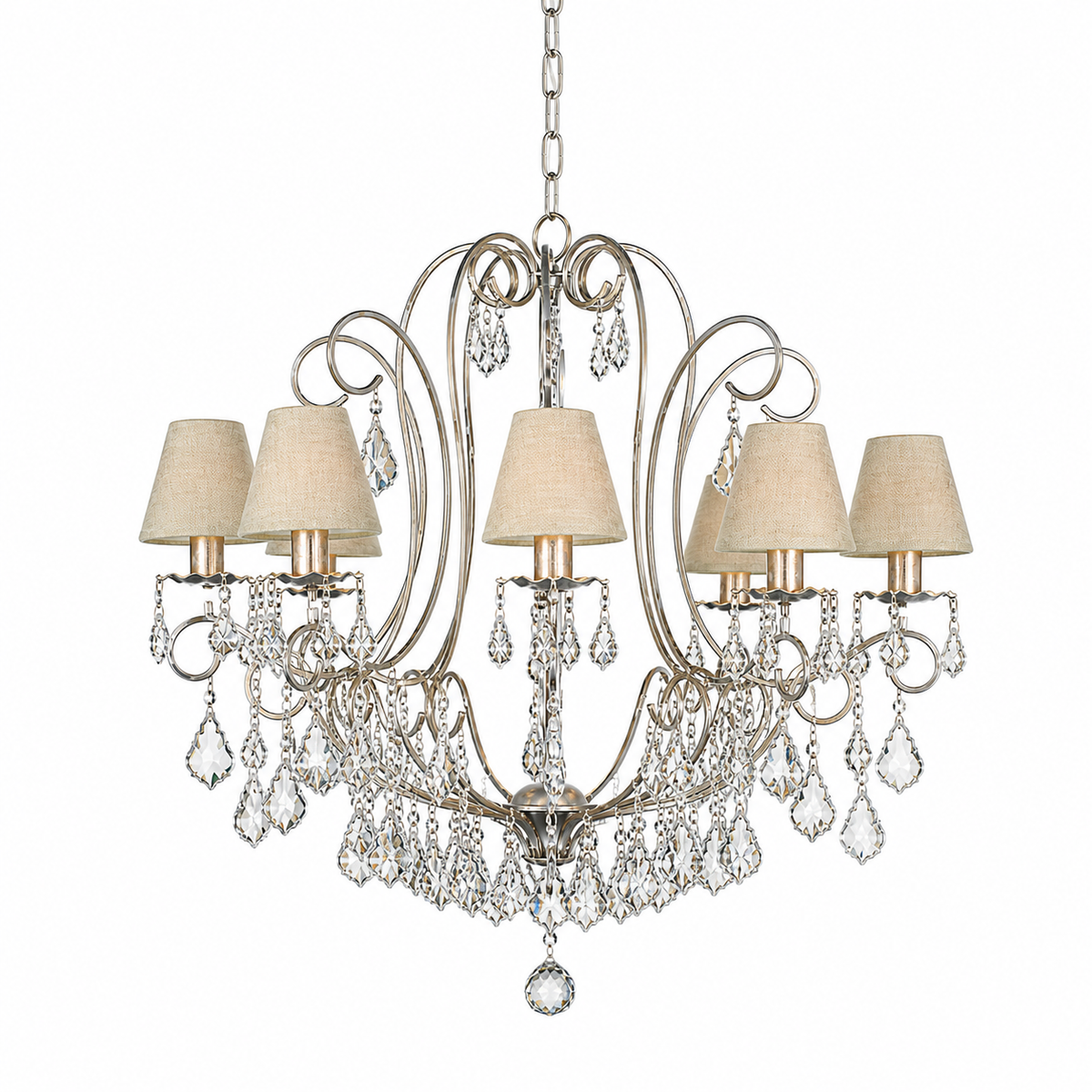 Pendant Light Drei 2836W - Antique Silver