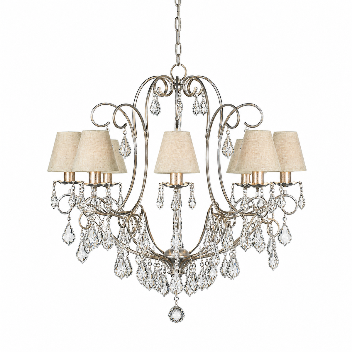 Pendant Light Drei 2836W - Antique Silver