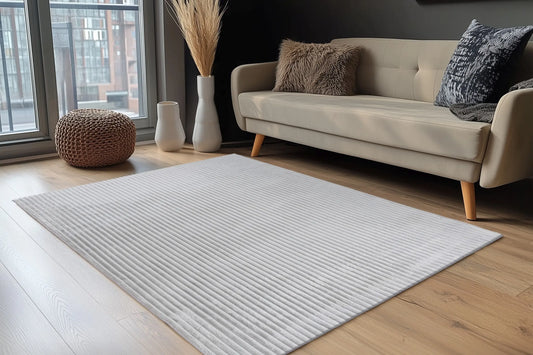High-Pile Rug - Brienne Silver