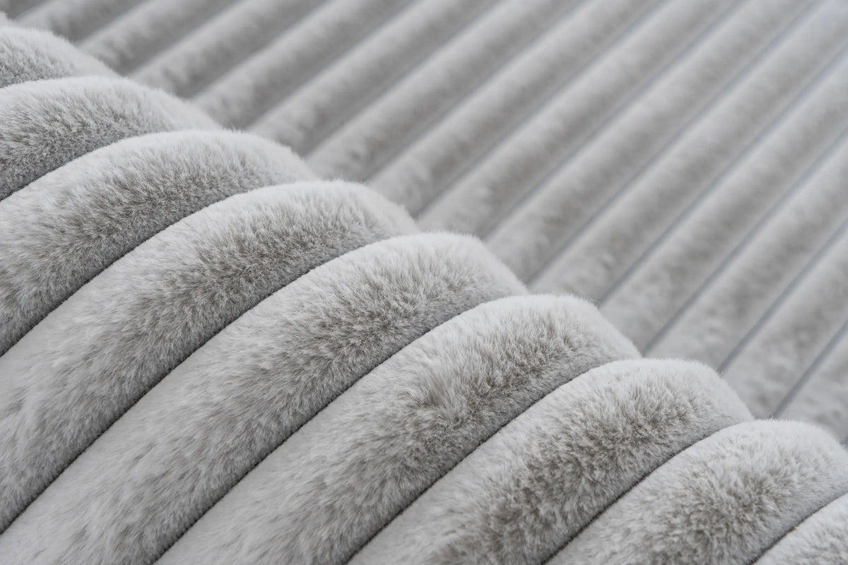 High-Pile Rug - Brienne Silver