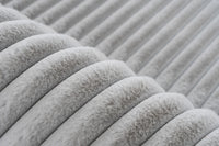 High-Pile Rug - Brienne Silver
