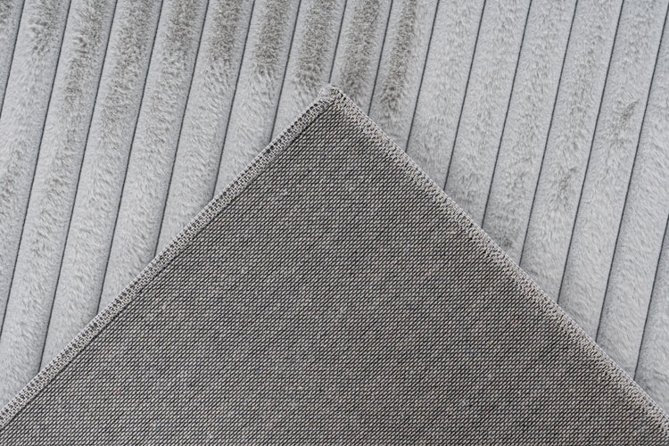 High-Pile Rug - Brienne Silver