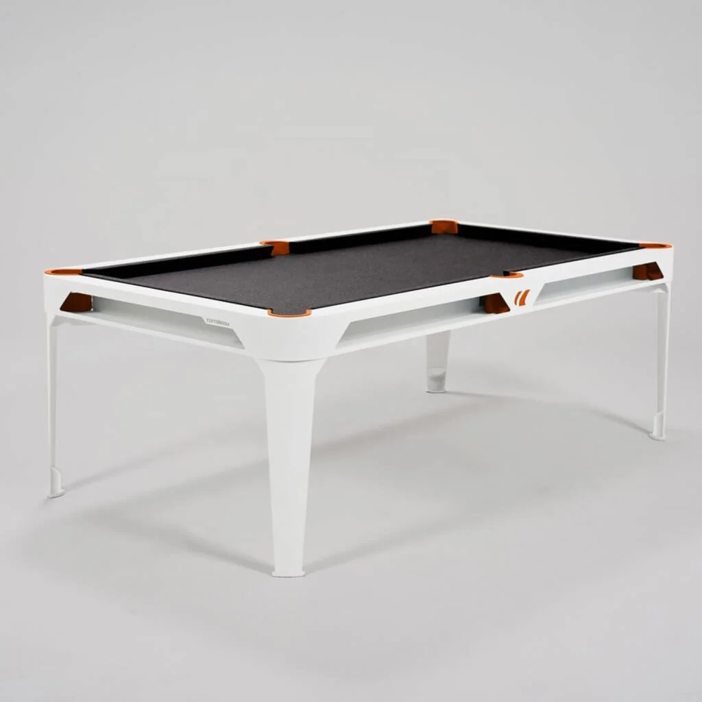 Outdoor Pool & Dining Table 7FT White | Marcottestyle