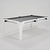 Outdoor Pool & Table de salle à manger 7FT Blanc