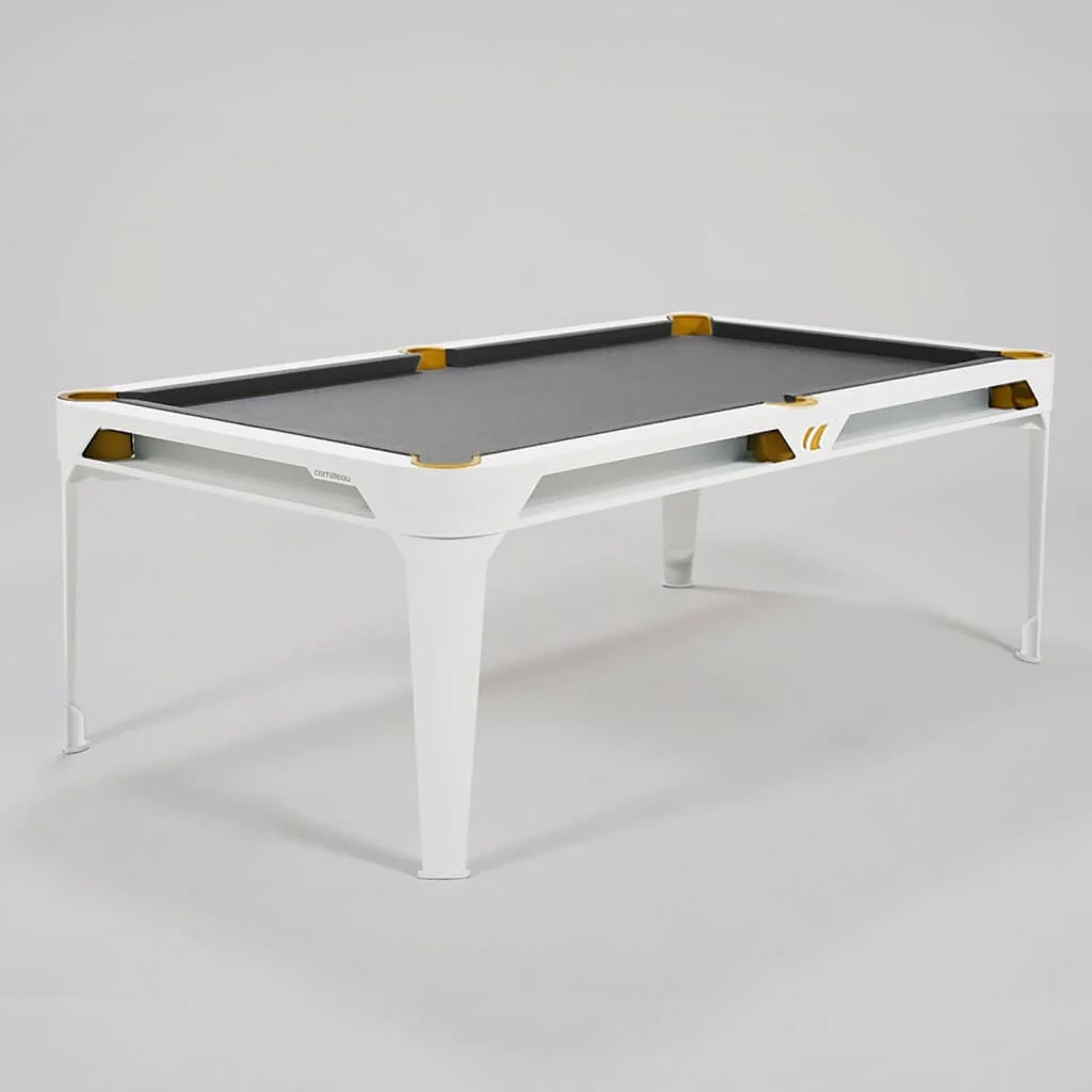 Outdoor Pool & Dining Table 7FT White | Marcottestyle